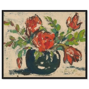 Art Remedy Floral of Gentle Elegance Elegant realistic Floral Wall Art Framed - 1 of 4