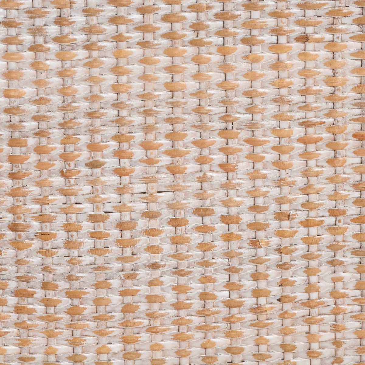 bali & pari Papua Rattan Dining Chair: Mahogany Frame, Bohemian Design, Rounded Backrest - thumbnail 8