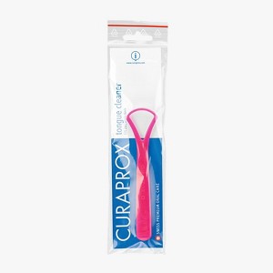 Curaprox Single-Bladed Tongue Scraper – Gentle & Effective Bad Breath Solution - 1 of 4