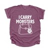 Simply Sage Market I Carry Monsters Purse Garment Dyed Tee - 2 of 4