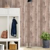 Reclaimed Wood Peel & Stick Wallpaper Brown - Threshold™: Removable, Self-Adhesive, Stain-Resistant, Washable - 2 of 4