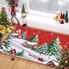 Coolmee Christmas Washable Rugs for Living Room Non-Slip Soft Christmas Tree and Deer No-Shedding Indoor Carpet for Living Room Dining Room Bedroom - 3 of 4