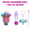 Yummiland Lip Gloss Doll: Mystery Color Change - Carly Cakepop Includes DIY Lip Gloss + Removable Keychain - 2 of 4