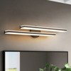 Rennnsan Myndora 17"W Hardwired Rectangle Industrial LED Dimmable Wall Sconce in Black - 2 of 4