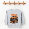Smashing Pumpkins Monster Truck Grunge - Kids Toddler Graphic Sweatshirt and Kids Youth Graphic Sweatshirt - 2 of 4