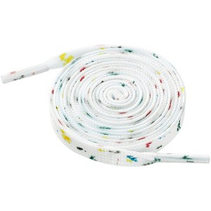 INSPIRE CHIC Flat Splatter Painted Fun Shoelaces for Sneakers 2 Pairs - 1 of 4