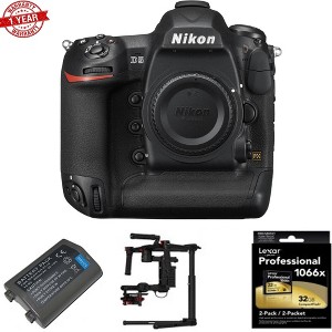 Nikon D5 FX-Format DSLR Camera (CF Version) w /DJI Ronin M 3-Axis Brushless Gimbal Stabilizer and Lexar Professional 32GB 1066X CF Memory card - 1 of 4