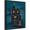 Amanti Art 16"x20" Hometown Halloween II by Softshell Studio Framed Canvas Wall Art Print - 2 of 4