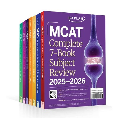 MCAT Complete 7-Book Subject Review 2025-2026, Set Includes Books, Online Prep, 3 Practice Tests - (Kaplan Test Prep) by  Kaplan Test Prep