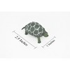 Collectible Wildlife Gifts | Tortoise, Testudinidae, Reptiles, Realistic Rubber Reproduction, Hand Painted Figurines       2.5"      CH145 B246 - 2 of 4