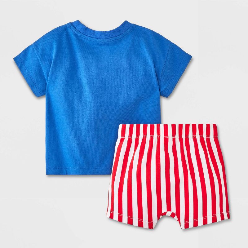 Baby Boys' Graphic T-Shirt & Shorts Set - Cat & Jack™, 3 of 6