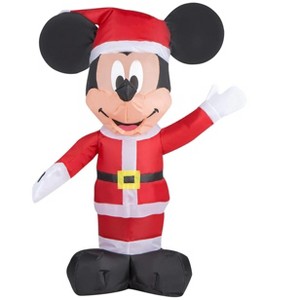 Disney Magic Holiday Mickey Mouse Airdorable 20-inch Inflatable Indoor Use - 1 of 3