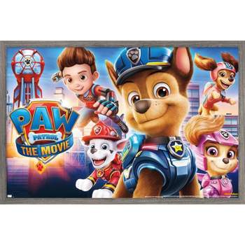 Trends International Nickelodeon Paw Patrol Movie - Theatrical Framed Wall Poster Prints