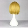 Unique Bargains Women's Bob Wigs 12" Gold Tone with Wig Cap - 4 of 4
