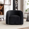 SEYNAR Modern Glam Velvet 360 Degree Swivel Accent Armchair with Tufted Back - 2 of 4