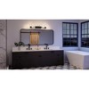 Urban Ambiance Luxury Contemporary Bath Light 8''H x 34''W,  Midnight Black Finish,  Mesa Collection, UHP4365 - 2 of 4