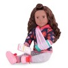 Our Generation 18" Doll with Hospital Gown & Storybook - Keisha - image 2 of 4