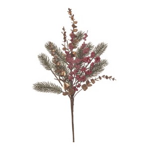Transpac Artificial 21 in. Multicolor Christmas Elegant Spray - 1 of 2
