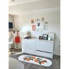 Lany Space Orange Pattern Mat, 2'x5' - 2 of 4