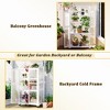 Whisen 62" Large Greenhouse with Wheels and Adjustable Shelves - 2 of 4