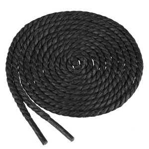 INSPIRE CHIC Waxed Round Braided Waterproof Shoelaces 1 Pair - 1 of 4