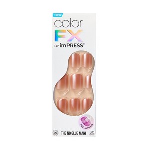 KISS Products imPRESS Color FX Fake Nails - Last Call - 33ct - 1 of 4