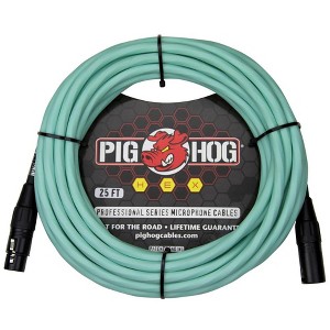PIGHOG HEX SERIES MIC CABLE, 25FT Seafoam Green - 1 of 1