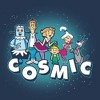 The Jetsons Cosmic Family Men's Navy Blue Graphic Tee - 2 of 3