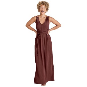 VENUS Womens Braided Detail Maxi Dress - 1 of 4
