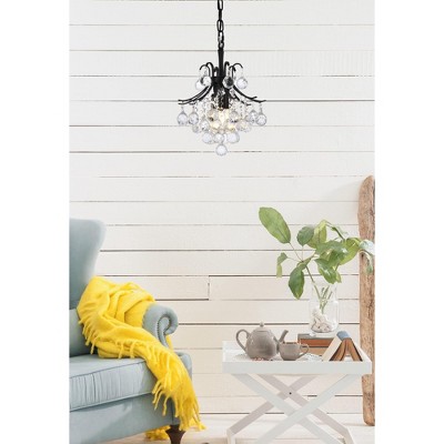 Toureg 3-Light Gold Pendant with Clear Royal Cut Crystals