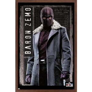 Trends International Marvel Television Falcon and Winter Soldier - Baron Zemo Framed Wall Poster Prints - 1 of 4