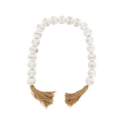 Saro Lifestyle Wooden Charm Garland