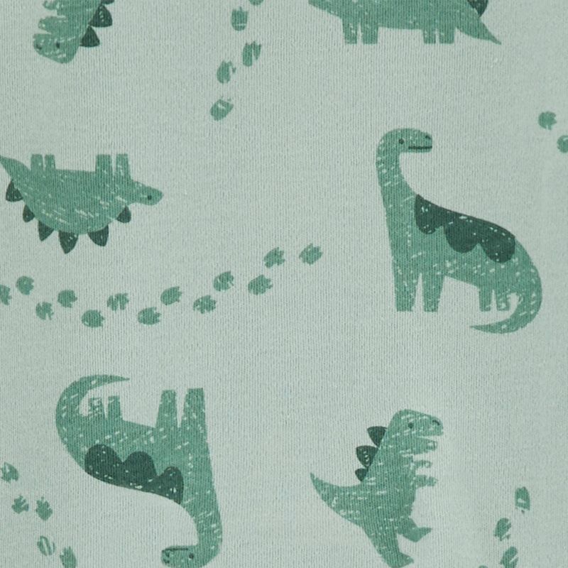 Carter&#39;s Just One You&#174;️ Baby Boys&#39; Dino Footed Pajama - Green, 3 of 4
