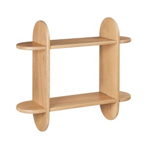 MH London Montague 27.5" Wall Mounted Shelves Mango Wood - 1 of 4