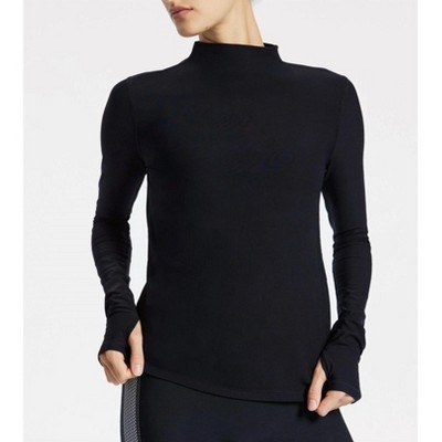Women's Pro Fleece Mock Neck Long Sleeve Top - BANDIER