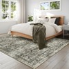 Area Rugs for Living Room Bedroom Vintage Distressed Rug Floral Print Accent Rug - 2 of 4