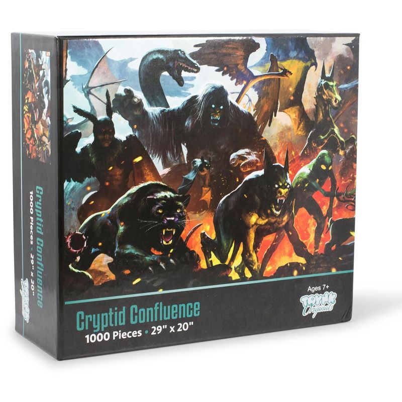 Toynk Cryptid Confluence Monster Puzzle | 1000 Piece Jigsaw Puzzle, 2 of 8