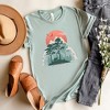 Simply Sage Market Women's Bear In Forest Short Sleeve Graphic Tee - 2 of 2