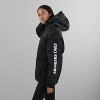 Members Only Women's Twill Block Puffer Oversized Jacket - image 3 of 3