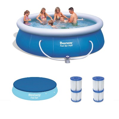 inflatable pool with filter