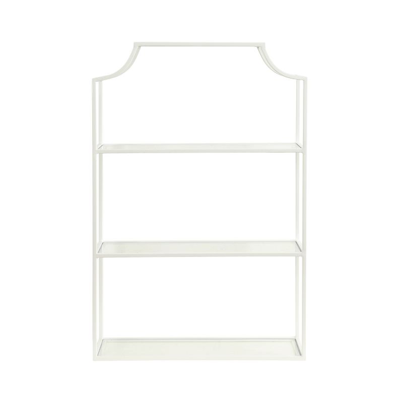 Kate & Laurel All Things Decor 21"x30" 3-Tier Ciel Wall Decorative Floating Shelves , 4 of 11