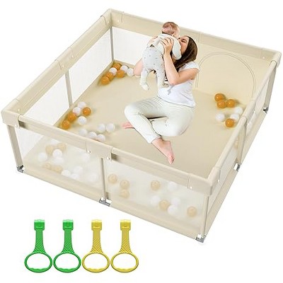 Pro Goleem Baby Playpen 59x59 in, Playpen for Babies and Toddlers