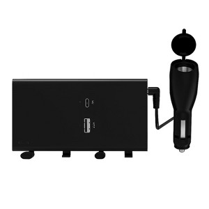 Itopfox Multi Car Retractable Backseat Charger 5-in-1 with 60W Cigarette Lighter Adapter for iPhone Samsung Uber Taxi Lyft Turo Share Ride Headrest - 1 of 4