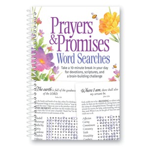 Prayers & Promises Word Searches - by  Product Concept Editors (Spiral Bound) - 1 of 1