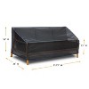 Summerset Shield Large Sofa Cover Ultimate Protection for Your Outdoor Furniture 91.73" x 36" x 23"/36" Mercury - 2 of 4