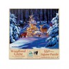Sunsout Woodland Glow 550 pc  Christmas Jigsaw Puzzle 36686 - 3 of 4