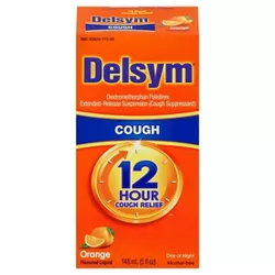 Delsym Adult Cough Relief Liquid - Orange - 5oz