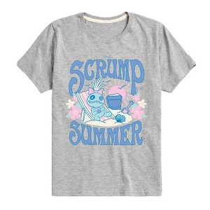 Boys' - Lilo and Stitch - Scrump Summer -Toddler And Youth Short Sleeve Graphic T-Shirt Short Sleeve Graphic T-Shirt - 1 of 4