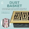 Home Intuition Basketweave Floor Vent Cover 4X10 Inch with Mesh Cover Trap Heat and Air Walkable Metal Floor Vent for HVAC Duct, Polished Brass - 2 of 4