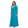 L I V D Women's Espinoza Surplice Maxi Dress - 2 of 3